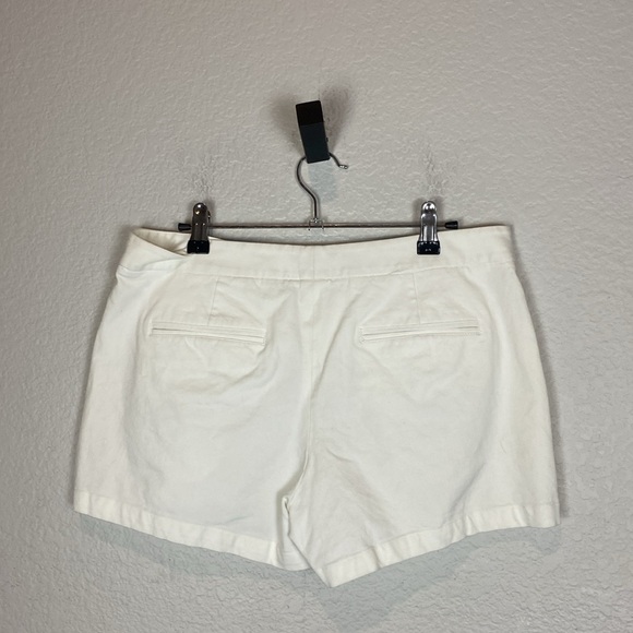 Theory low rise white trouser shorts - Picture 5 of 6